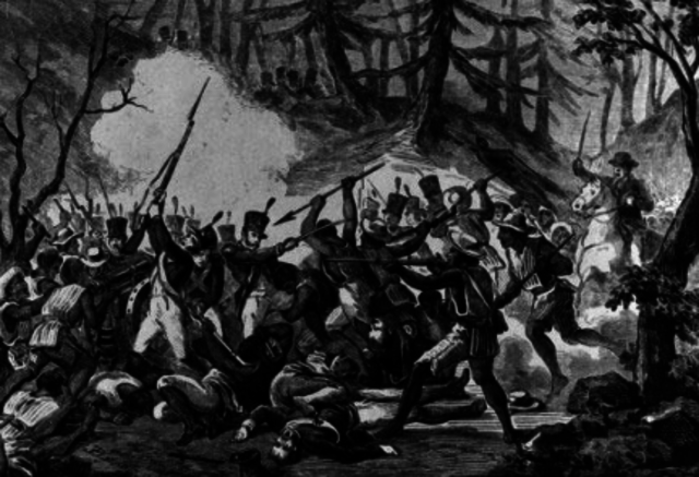 Batalla en Monte de las Cruces