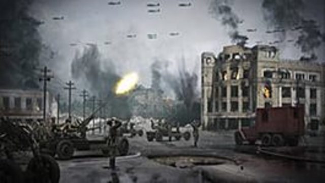 Наступление немцев  на Москву