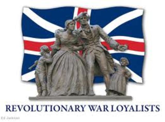 Effects of the loyalists