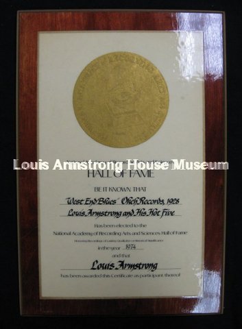 Records "West End Blues"