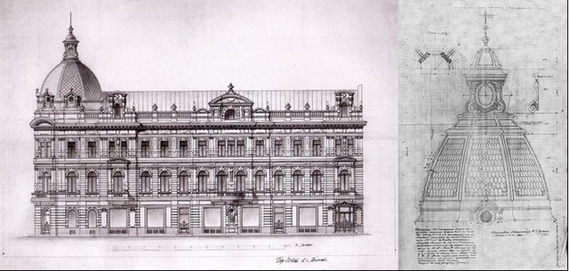 Начинается процесс усовершенствования возводящегося здания всеми чудесами техники, которые только были доступны на тот момент.