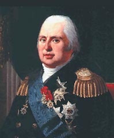 Lluís XVIII rei de França (Tractat de París)