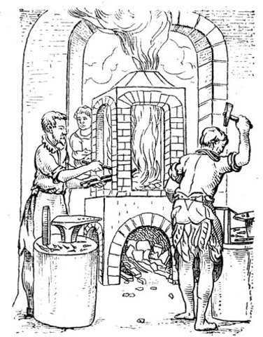 Выплавка чугуна (Абрагам Дерби)