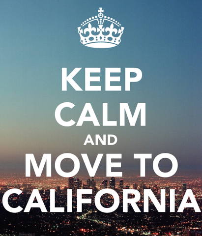 Me and the family move to california