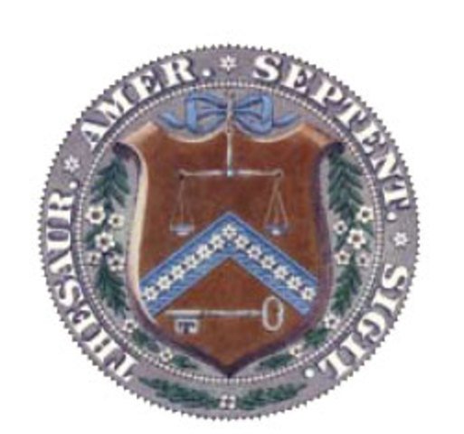 The United States Treasury Department was created.