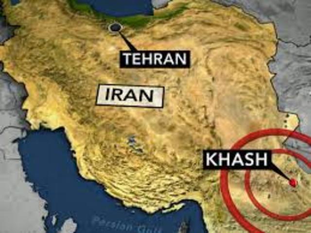 Terrremoto en Iran