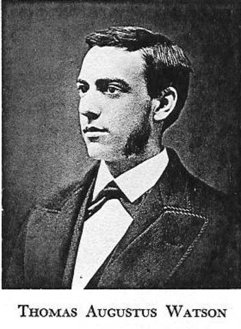 First Communication by telephone