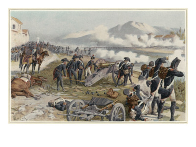 Napoleon given command of the French army in Italy