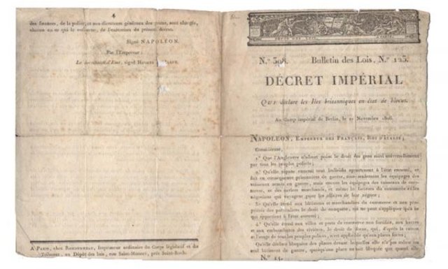 Berlin Decree signed