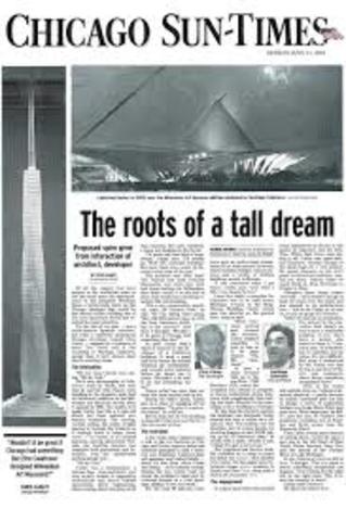 Hired at Chicago Sun-Times Newspapers