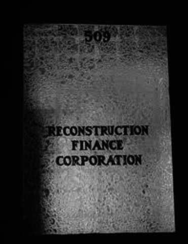 Reconstruction Finance Corporation