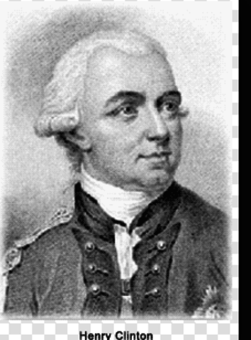 British  general was replaced by  Henry Clinton