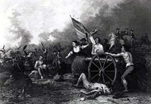 The Battle of Monmouth Courthouse ends in a draw