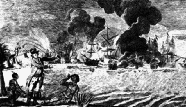 British captured Fort mifflin