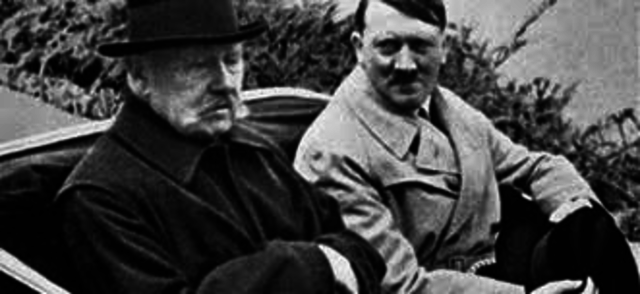 Hindenburg appoints Hitler chancellor of Germany