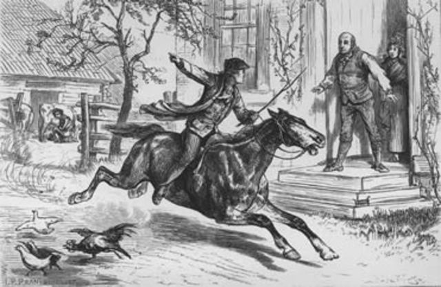 The Midnight Ride of Paul Revere (and others)