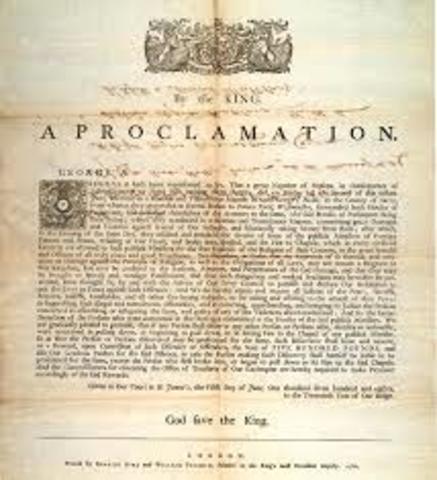 Royal Proclamation