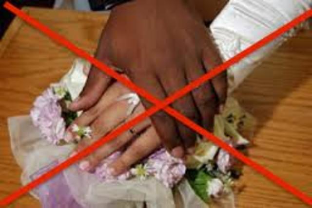 Prohibitation of Mixed Marraige Acts