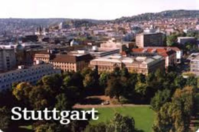 Studied abroad at the University of Stuttgart.