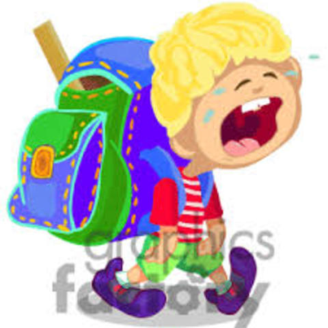 First Day of School for Jr.