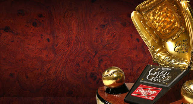 Wins second gold glove