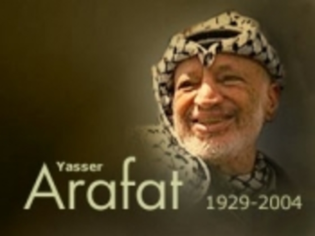 Yasser Arafat dør