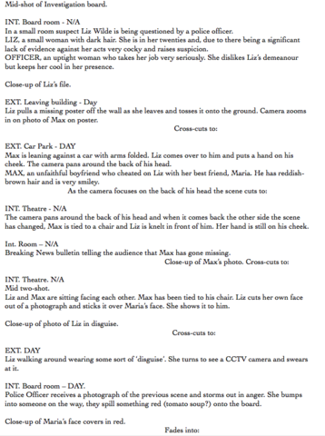 Screenplay Completed