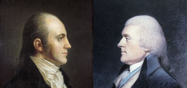 Jefferson becomes President of the U.S., Burr becomes vice president.