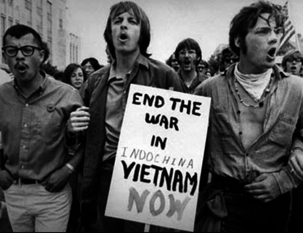 Anti-Vietnam War Demonstration Held- Protests