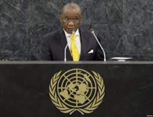 South African Refused the UN
