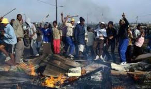 black Africans forced out