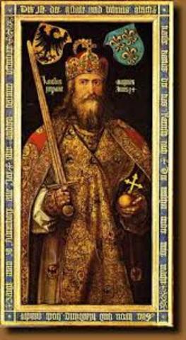 Charlemagne, the Emperor of Romans
