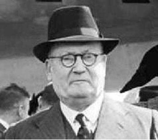 Dr. D.F. Malan’s nationalist party