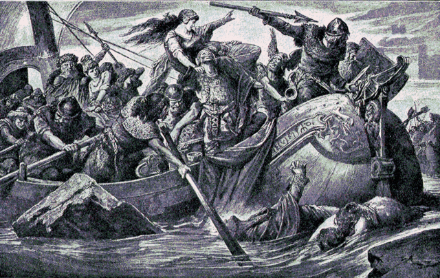 Vikings Of Scandinavian Islands.