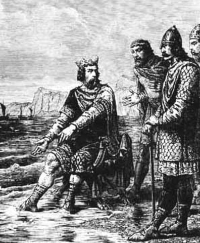 England receives Danish King in the form of Canute the Great