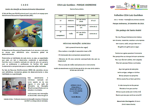 001 Folhetim CESA Luiz Gushiken