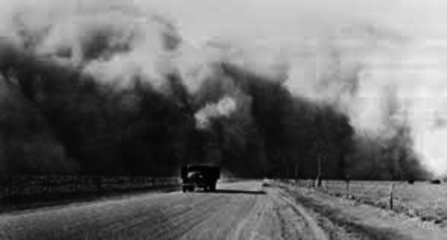 "Black Sunday" dust storms