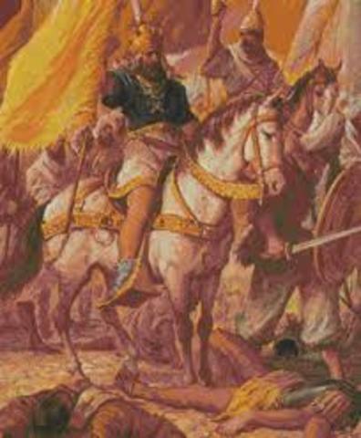 Turks invade byzantine