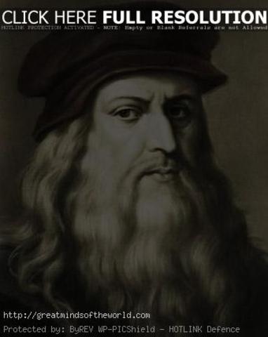 Birth of Leonardo da Vinci.