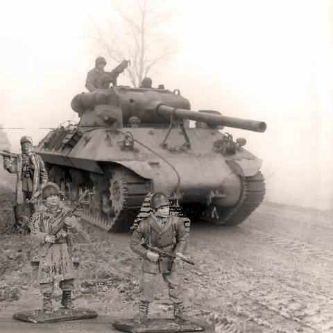 French army fighting Spain.