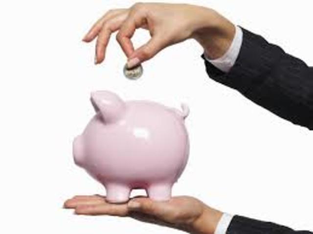 Start saving up 300 $ each month until I reach 65 years old