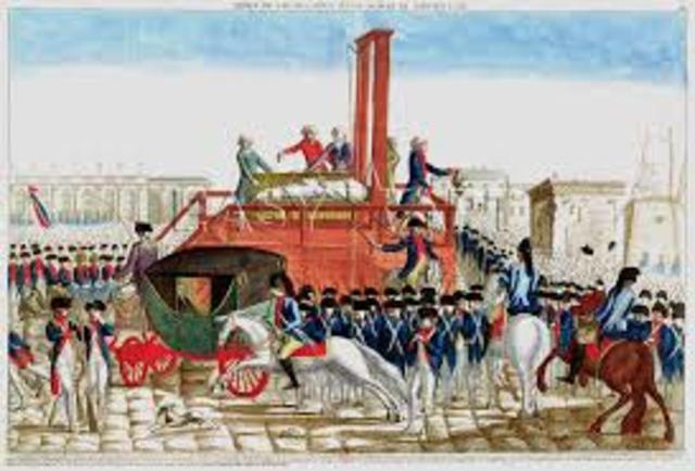 Louis XVI is executed
