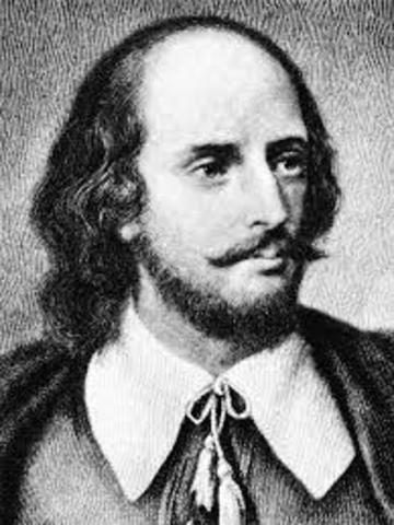 Willian Shakespeare dies