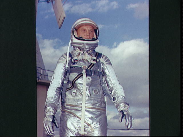 First American orbits Earth