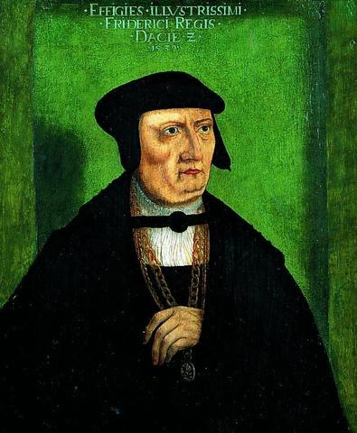 Frederik 1. hyldes som dansk konge på Viborg landsting