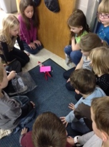 Elfie takes a fall. Santa sends help.