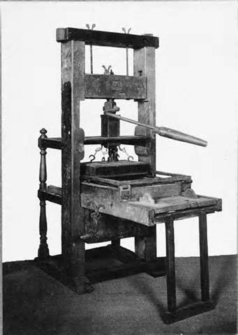 Invention of the Printing Press