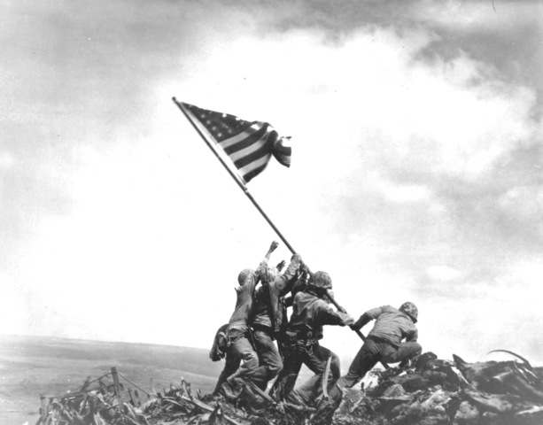Thirty Thousand Unites states Marines land Iwo Jima
