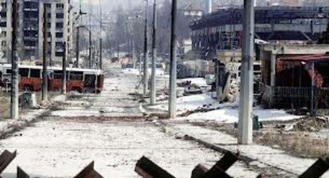 Begin Burgeroorlog Joegoslavië