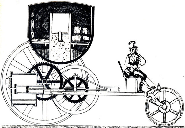 Первый паровоз